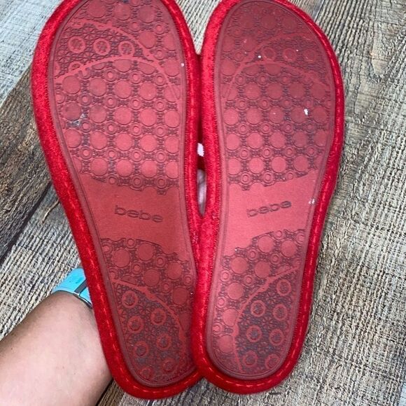 Bebe Clarah slippers red slides - Picture 6 of 7